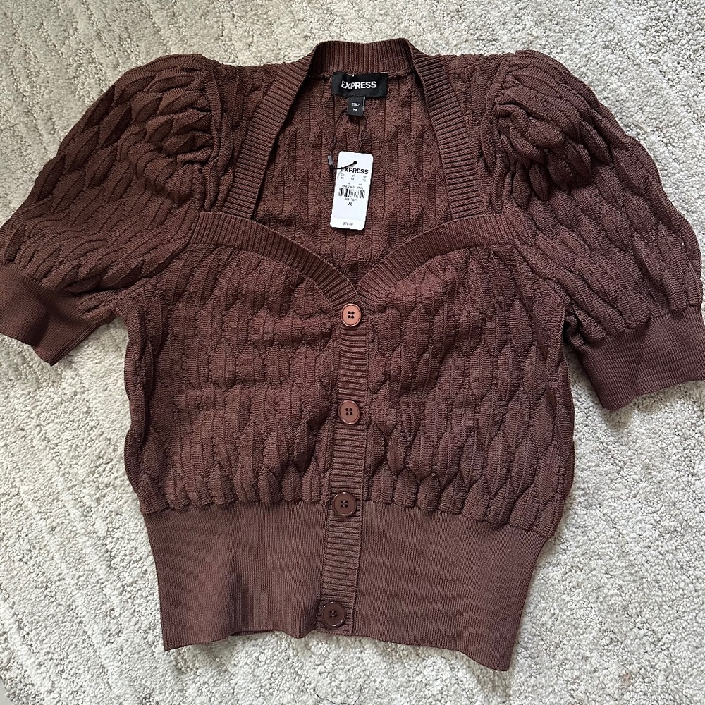Brown Epress Sweater